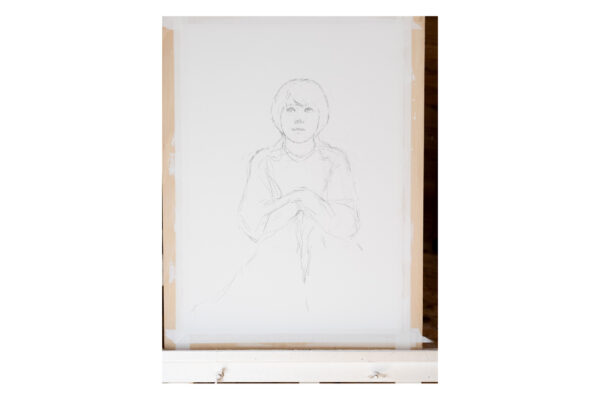 人物像描き出し