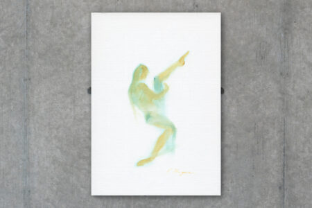 舞う人 oil-#3